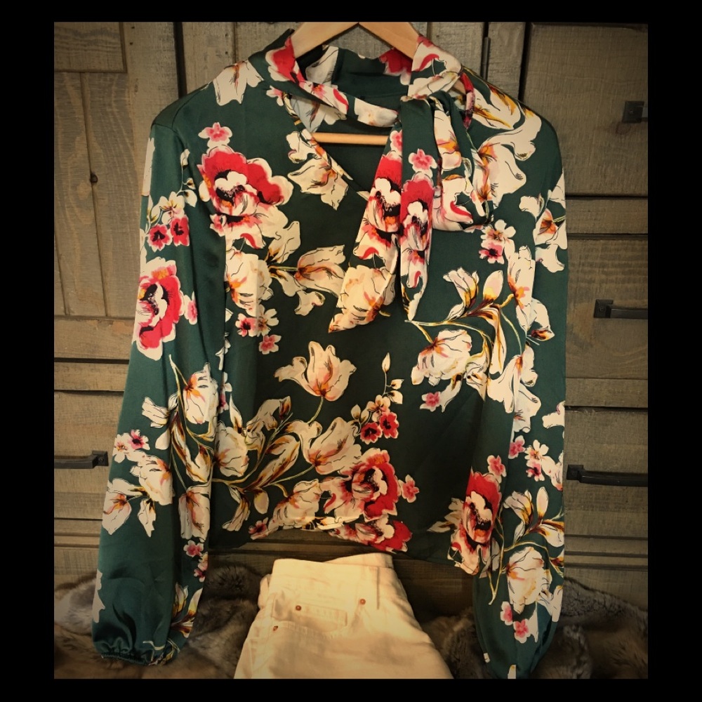 Floral blouse
